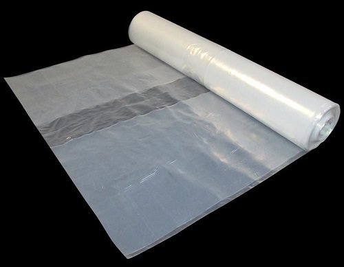 Clear Polythene Plastic Sheeting 250 Gauge