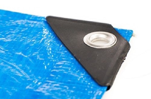 Blue Heavy Duty UV Resistant Tarpaulin 110gsm | The Tarpaulins Sheets